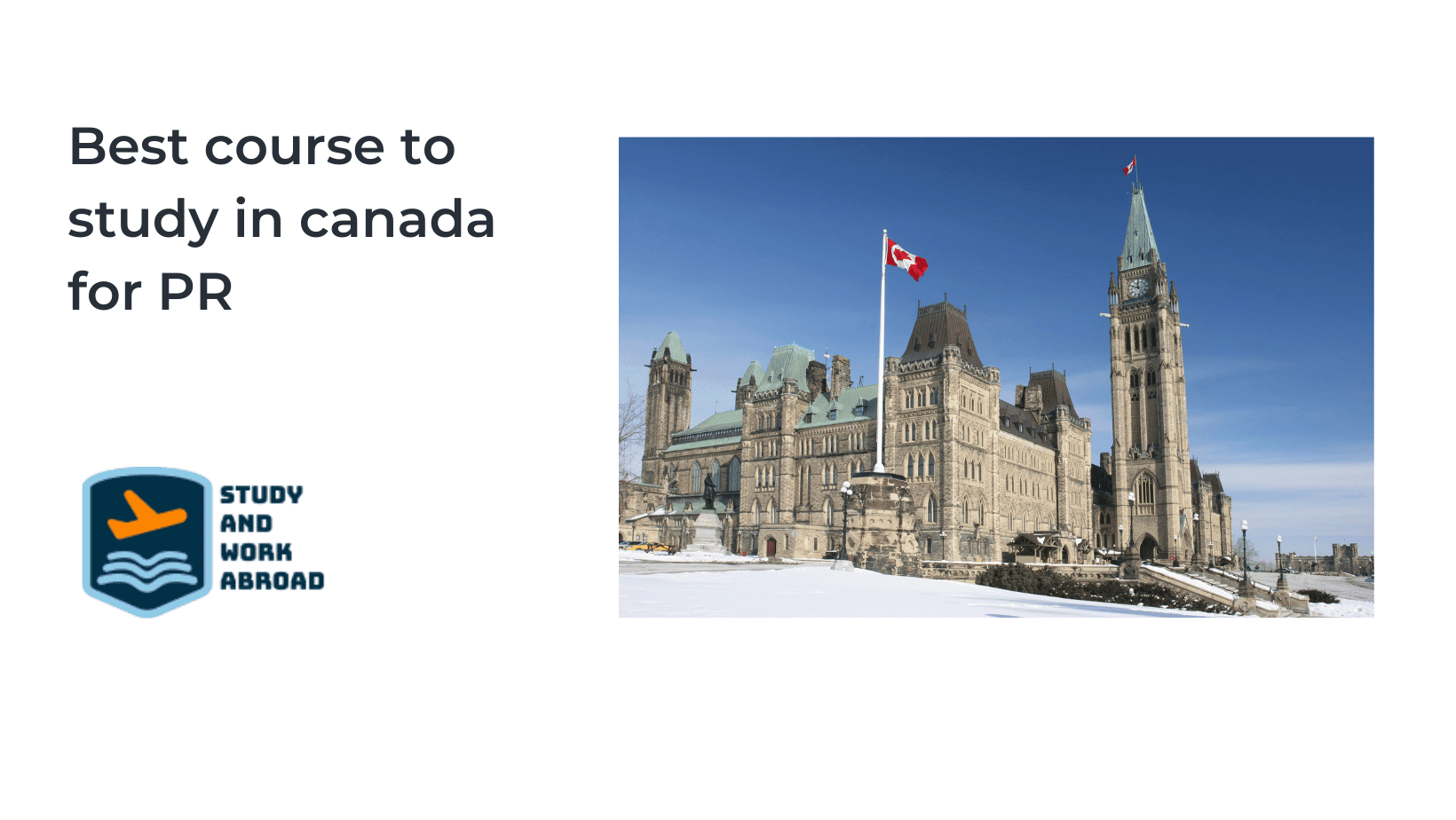 Best Course to Study in Canada for PR 2024