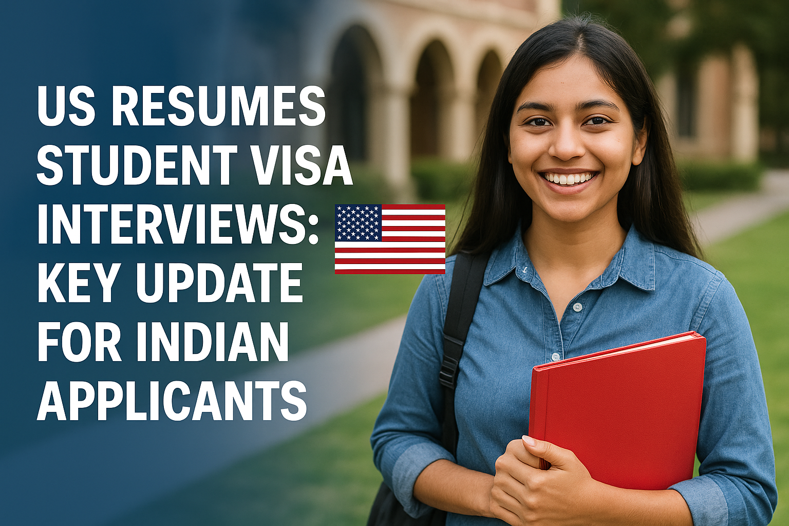 US Resumes Student Visa Interviews: Key Update for Indian Applicants
