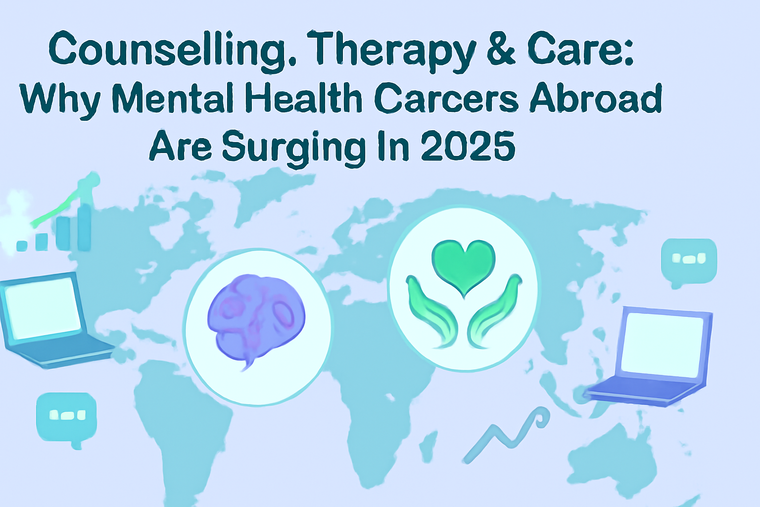 Counselling, Therapy & Care: Why Mental Health Careers Abroad Are Surging in 2025